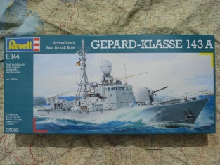 Revell 05005 German Schnellboot / Fast Attack Boat GEPARD-KLASSE 1